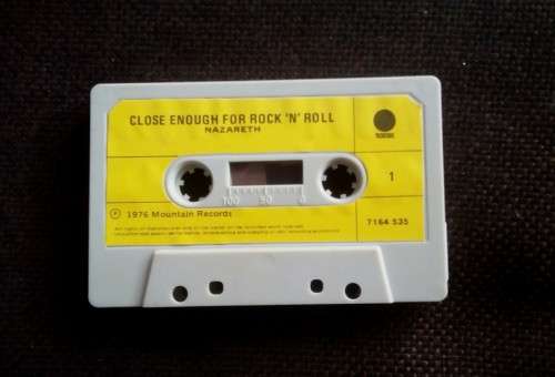 Nazareth - Close Enough For Rock `N` Roll Cassette Tape