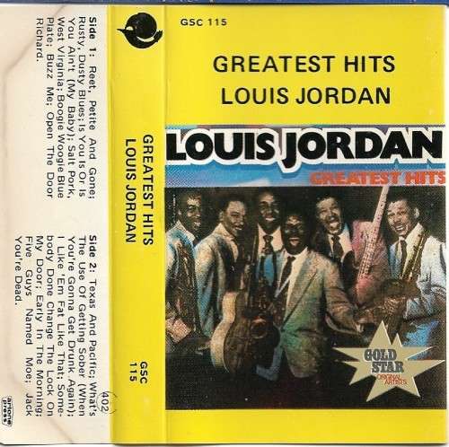 Louis Jordan Greatest Hits Cassette Tape