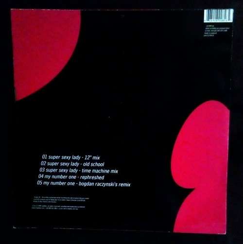Fuschimuschi - My Number One / Super Lady 12` Single Vinyl Record - UK Pressing