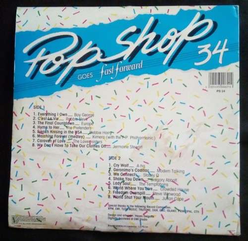 Pop Shop Vol.34 LP Vinyl Record
