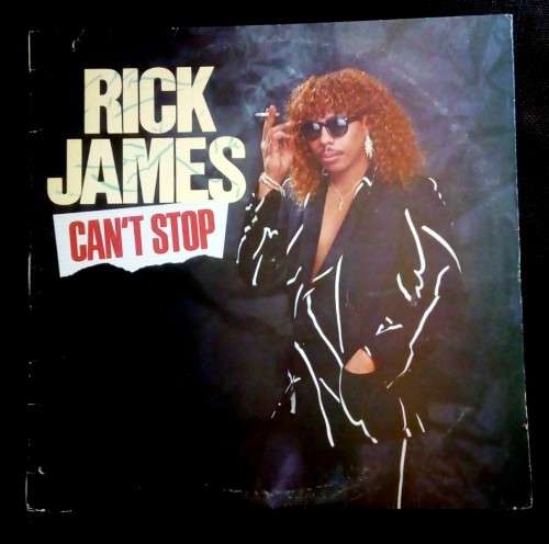 Rick James - Can`t Stop 12` Single Vinyl Record