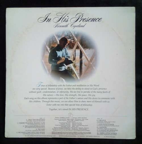 Kenneth Copeland - In His Presence LP Vinyl Record - USA Pressing