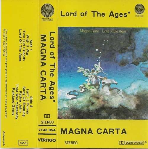 Magna Carta - The Lord of The Ages Cassette Tape