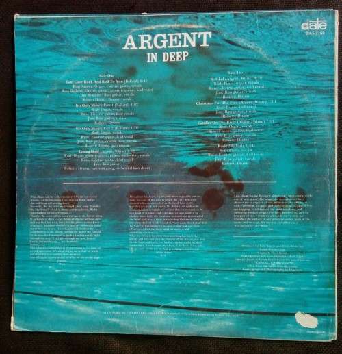 Argent - In Deep LP Vinyl Record