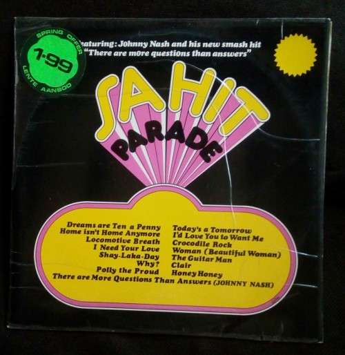 SA Hit Parade LP Vinyl Record