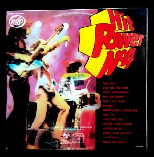 Hits Power No.4 LP Vinyl Record