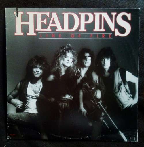 Headpins - Line Of Fire LP Vinyl Record - USA Pressing