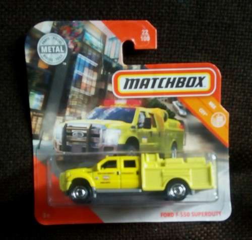 Matchbox : Ford F-550 Superduty - Car # 22/100