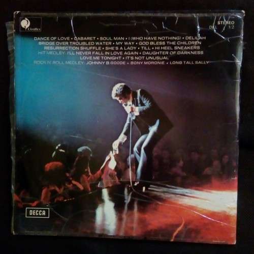 Tom Jones - Live at Caesars Palace Las Vegas Double LP Vinyl Record Set