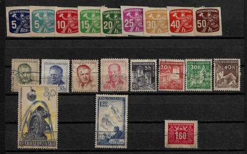 Czechoslovakia Stamps Collection Fine Used