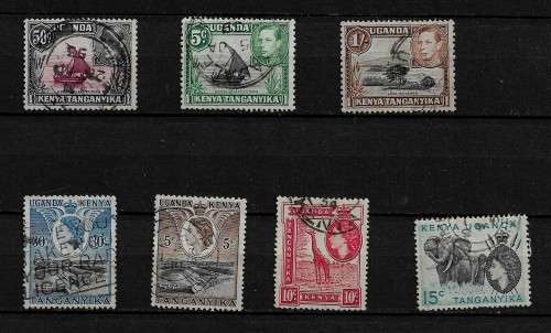 Uganda, Kenya & Tanganyika Stamps Fine Used