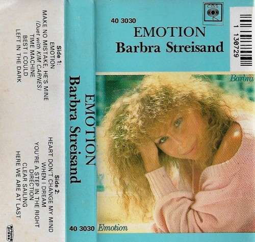 Barbra Streisand - Emotion Cassette Tape