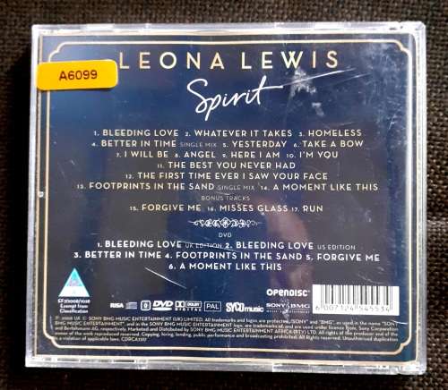 Leona Lewis - Spirit - The Deluxe Edition (CD & DVD)
