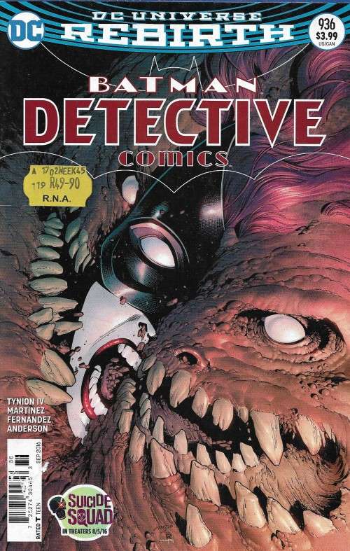 DC Universe Rebirth : Batman Detective Comics Issue # 936 - Sep 2016