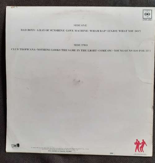 Wham! - Fantastic LP Vinyl Record