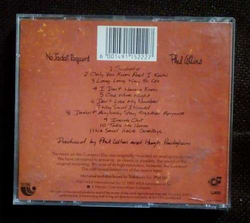 Phil Collins - No Jacket Required (CD)