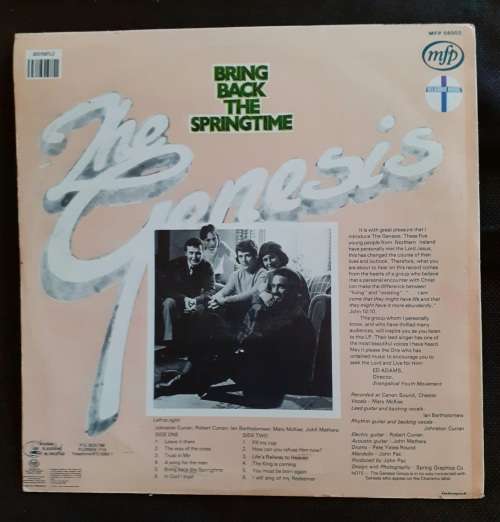 The Genesis - Bring Back The Springtime LP Vinyl Record
