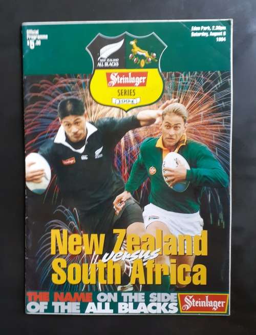 New Zealand vs South Africa 1994 3rd Test Match Programme