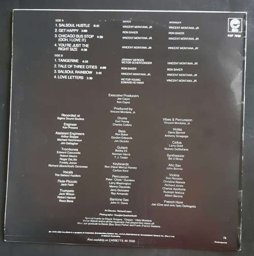 The Salsoul Orchestra - Salsoul LP Vinyl Record
