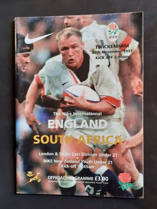 England vs South Africa 1997 Test Match Programme