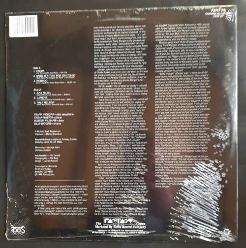 Frank Morgan - Lament LP Vinyl Record (New and Sealed)
