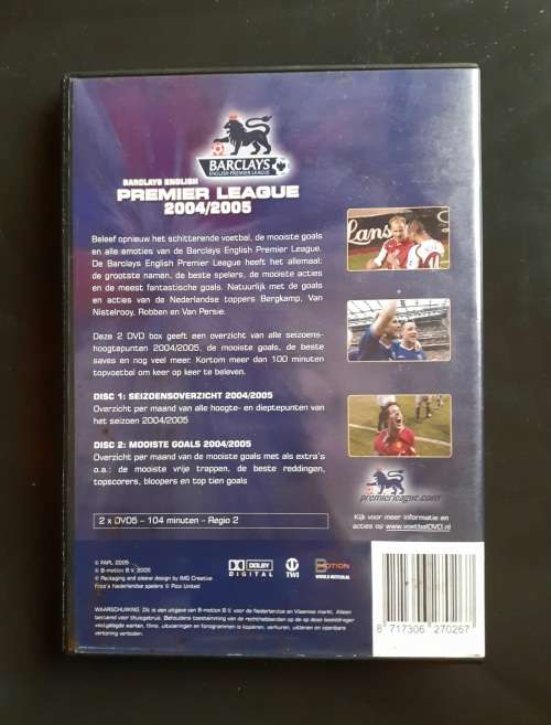 English Premier League 2004/05 Highlights (2 DVD Set)