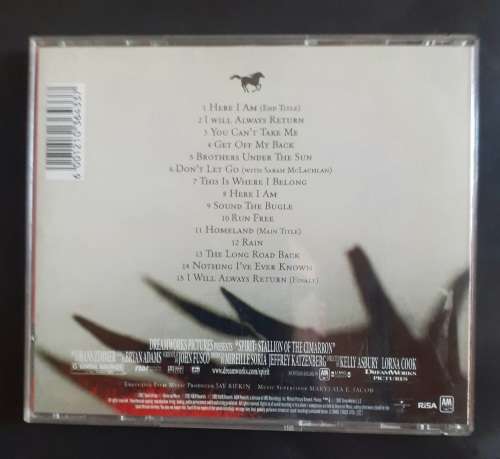 Bryan Adams - Spirit: Stallion of The Cimarron (CD)