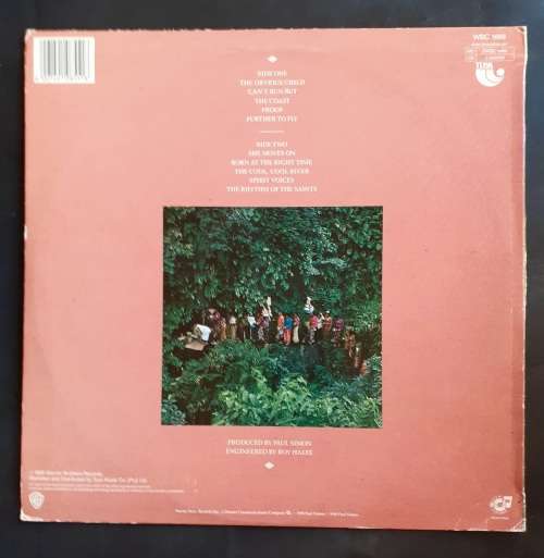 Paul Simon - The Rhythm of The Saints LP Vinyl Record