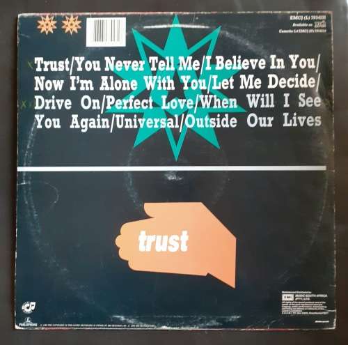 Brother Beyond - Trust LP Vinyl Record