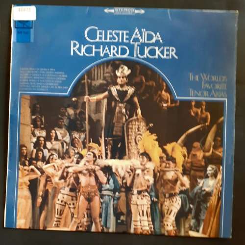 Celeste Aida (Richard Tucker The World`s Favorite Tenor Arias) LP Vinyl Record