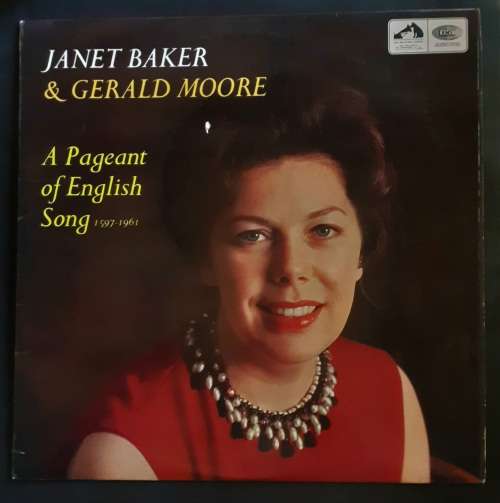 Janet Baker and Gerald Moore - A Pageant of English Song: 1597-1961 LP Vinyl Record