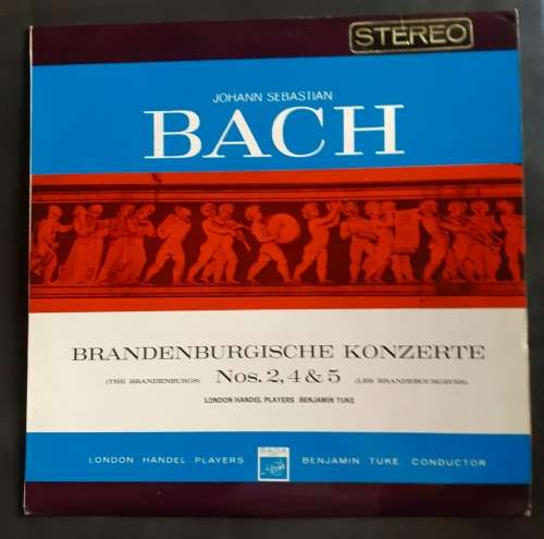 Bach - Concertos Nos.2,4and5 LP Vinyl Record - UK Pressing