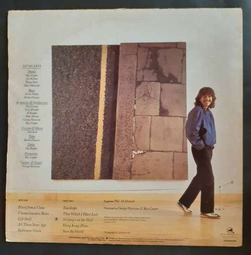George Harrison - Somewhere in England LP Vinyl Record