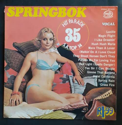 Springbok Hit Parade Vol.35 LP Vinyl Record