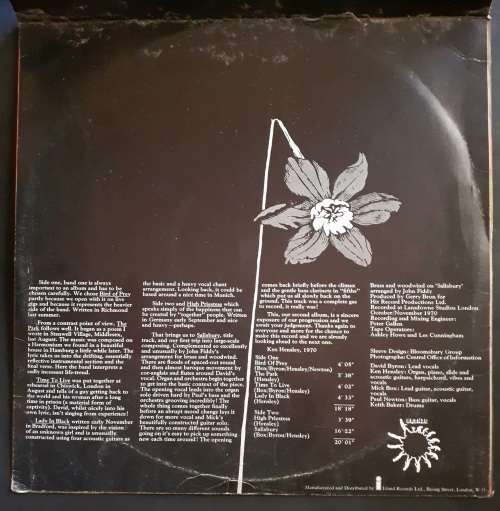 Uriah Heep - Salisbury LP Vinyl Record - UK Pressing