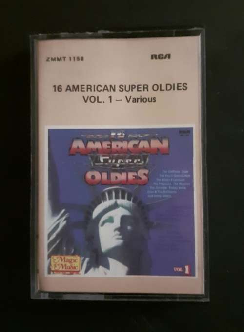 16 American Super Oldies Vol.1 Cassette Tape