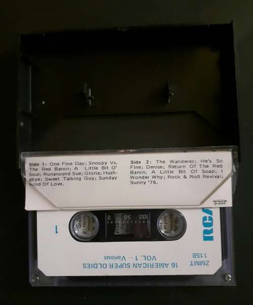 16 American Super Oldies Vol.1 Cassette Tape