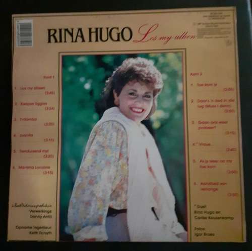 Rina Hugo - Los My Alleen LP Vinyl Record