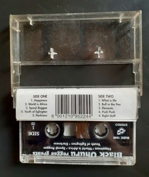 Black Uhuru - Reggae Greats Cassette Tape