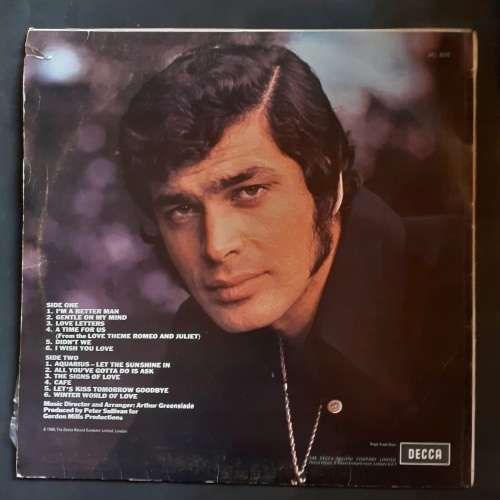 Engelbert Humperdinck - Engelbert Humperdinck LP Vinyl Record