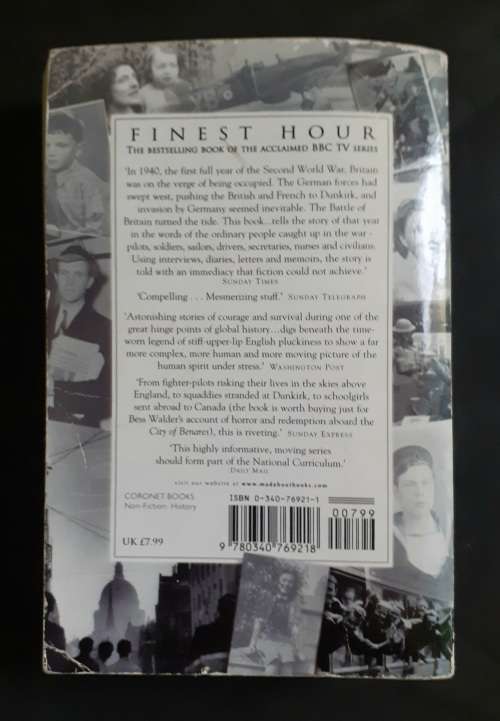 Finest Hour by Tim Clayton & Phil Craig
