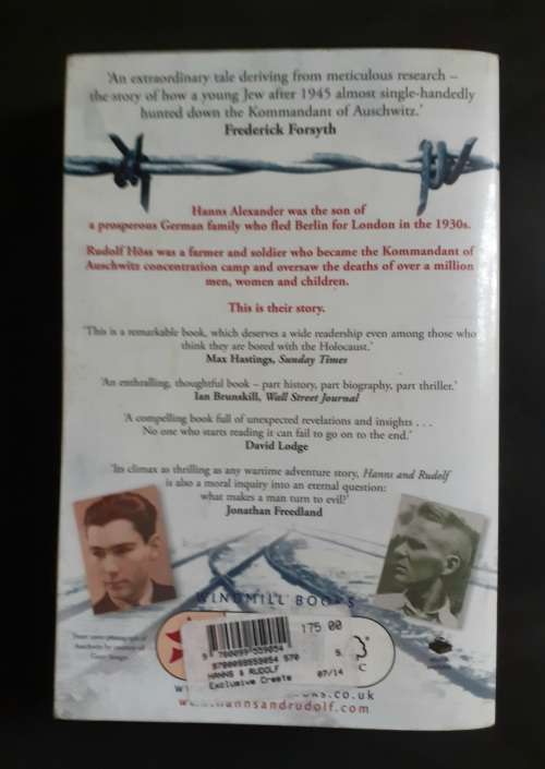 Hannes and Rudolf - The German Jew & The Hunt For The Kommandant of Auschwitz