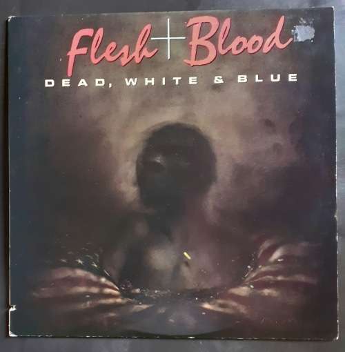 Flesh + Blood - Dead, White & Blue LP Vinyl Record - USA Pressing