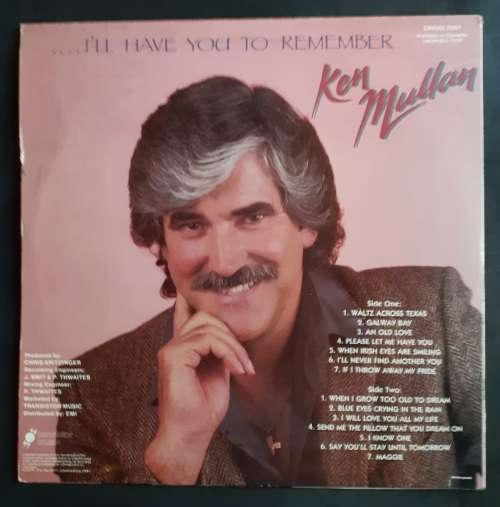 Ken Mullan - When I Grow Too Old To Dream LP Vinyl Record