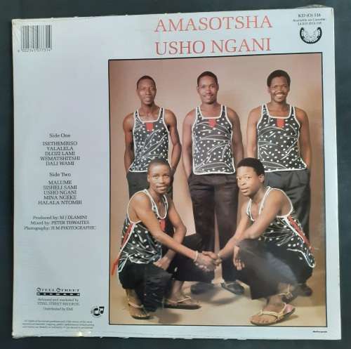 Amasotsha - Usho Ngani LP Vinyl Record (New & Sealed)