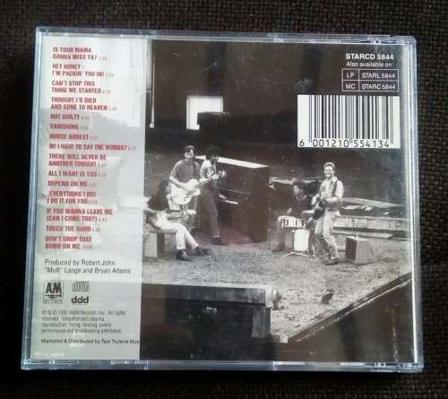 Bryan Adams - Waking Up The Neighbours (CD)