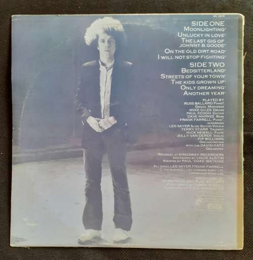 Leo Sayer - Another Year LP Vinyl Record