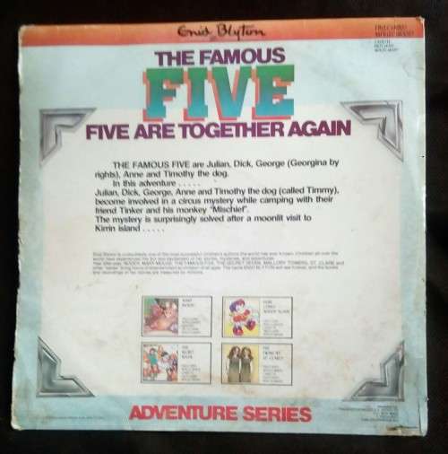 The Famous Five - Five Are Together Again LP Vinyl Record