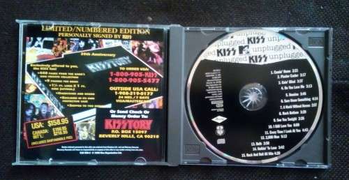 Kiss - MTV Unplugged (CD) - USA Edition