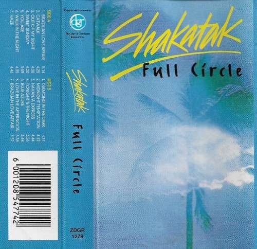 Shakatak - Full Circle Cassette Tape